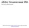 Adobe Dreamweaver CS6 A piacvezető weblap-szerkesztő