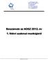 Beszámoló az AOSZ 2012. év 1. félévi szakmai munkájáról