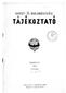 K A RSZT - ÉS BARLANGKUTATÁSI TÁJÉKOZTATÓ. 19 64 tx. Évfolyam. Magyar Karszt-. és Barlangkutató Társulat Budapest VL Gorkij fasor 46-48