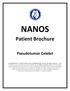 NANOS. Patient Brochure. Pseudotumor Celebri