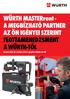 WÜRTH MASTERrent a legújabb technológiával ötvözve