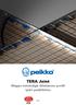 TERA Joint Magas minőségű dilatációs profil ipari padlókhoz