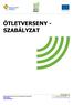 ÖTLETVERSENY - SZABÁLYZAT