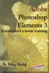 Dr. Pétery Kristóf: Adobe Photoshop Elements 3