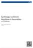 Építésügyi sablonok készítése és használata az ÉTDR-ben. Verzió: etdr_jegyzet_sablon_01.odt 2013-07-15