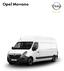 Opel Movano CV. Van Változat Össztömeg. Dízel. EURO5 DPF 2.3 CDTI Start/Stop MT (74kW/100 LE) ÁFA-val Áfa nélkül