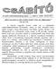 A csábi plébániaközösség lapja 1. szám 2008. HÚSVÉT
