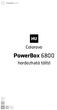 PowerBox 6800. Colorovo. hordozható töltő