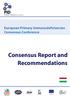 European Primary Immunodeficiencies Consensus Conference Consensus Report and Recommendations