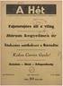 Fejetetejére áll. Szinház - Mozi - Közgazdaság. fitókzatós autóbalesei a Köröndön 1935. MÁJUS