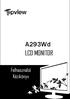 A293Wd LCD MONITOR. Felhasználói Kézikönyv
