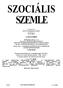 FŐSZERKESZTŐ: ERŐ DI-HARRACH BÉLA SZERKESZTŐ : TÓTH BÉLA A TARTALOMBÓL