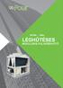 R410A - 50Hz LÉGHŰTÉSES MODULÁRIS FOLYADÉKHŰTŐ