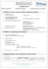 BIZTONSÁGI ADATLAP 453/2010 és 1907/2006/EK rendelet szerint