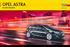 OPEL ASTRA. Kezelési útmutató