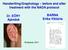 Handwriting/Graphology before and after treatment with the NADA protocol