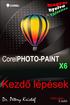 Corel PHOTO-PAINT X6 Kezdő lépések