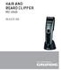 HAIR AND BEARD CLIPPER MC 6040 MAGYAR