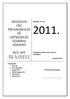 2011. ÍRÁSBELI ORSZÁGOS CNC PROGRAMOZÁS ÉS GÉPKEZELÉS SZAKMAI VERSENY NCT-90T. április 14-16. Versenyző száma: