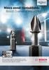 Nincs ennél törésállóbb: Bosch Diamond Impact bit