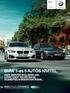 BMW 3-aS touring. BMW SERVICE INCLUSIVE-VaL 5 évig Vagy km-ig díjmentes karbantartással. BMW 3-as Touring. Érvényes: márciusi gyártástól