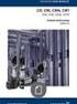 GRUNDFOS INSTRUCTIONS TP, TPD. Installation and operating instructions