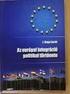 Az Európai Integráció története