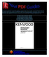 Az Ön kézikönyve KENWOOD DNX5220