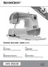 IAN SEWING MACHINE SNMD 33 A1. ŠICå STROJ VARRÓGÉP MASZYNA DO SZYCIA. Pokyny pro obsluhu a bezpeènostní pokyny. Kezelési és biztonsági utalások