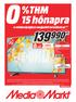 %THM 15 hónapra. a reklámújságban megjelölt termékekre! 1,2 Részletek a 16. oldalon. 108 cm 43