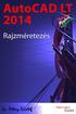 AutoCAD LT 2014 Rajzméretezés