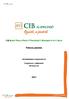 CIB EURÓ TRIPLA PROFIT TŐKEVÉDETT SZÁRMAZTATOTT ALAP. Féléves jelentés. CIB Befektetési Alapkezelő Zrt. Forgalmazó, Letétkezelő: CIB Bank Zrt.