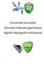 Univerzális használati útmutató Videosec gyártmányú digitális képrögzítő eszközökhöz
