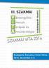 V ándorgyűlés I. A2016 neszteziológiai III. SZAKMAI. erápiás SZAKMAI VITA TA 2016 SZAKMAI ntenzív VITA 2016 SZAKMAI VITA 201