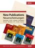 New Publications. Neuerscheinungen. Nouveautés Novità Uutuuksia Nieuwigheid Nowośći Novedades 新刊 Noutăți Novinky AULOS