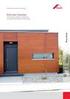 Door Roto Eifel Design MD & AD vízvető Beépítés egyszárnyú kivitel