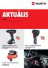 AKTUÁLIS JÚLIUS. Érvényes: DSS 1/2 COMPACT LEVEGŐS ÜTVECSAVAROZÓ Csz.: