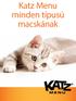 Katz Menu minden típusú macskának