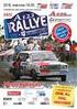 Az MNASZ Rallye Szakági Bizottság határozatai 2016