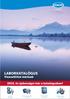 LABORKATALÓGUS Vízanalitikai mérések év újdonságai már a katalógusban! TOC analizátor 54. oldal. Zavarosságmérők 51. oldal