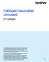 Hálózati használati útmutató PT-E550W