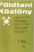 FÖLDTANI KÖZLÖNY A MAGYARHONI FÖLDTANI TÁRSULAT FOLYÓIRATA 106. KÖTET TARTALOMJEGYZÉK - СОДЕРЖАНИЕ - CONTENU ÉRTEKEZÉSEK НАУЧНЫЕ СТАТЬИ -