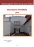 INÁNCSI ARANY JÁNOS ÁLTALÁNOS ISKOLA PEDAGÓGIAI PROGRAM 2016