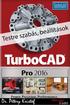 TurboCAD 2016 Testre szabás, beállítások