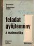 Jegyzetek és példatárak a matematika egyetemi oktatásához sorozat