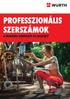 PROFESSZIONÁLIS SZERSZÁMOK A MINŐSÉG SZENTESÍTI AZ ESZKÖZT