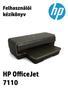 HP Officejet 7110 Wide Format. Felhasználói kézikönyv