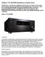 Onkyo TX-RZ900 házimozi erősítő teszt
