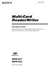 Multi-Card Reader/Writer