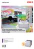 A3/A4 színes munkacsoportos nyomtató kiváló nyomtatási minőséggel és adathordozói rugalmassággal